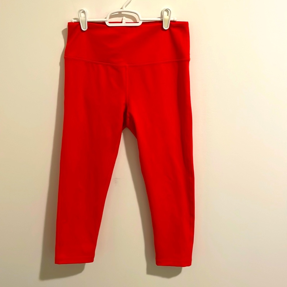 ZELLA | 3/4 Red-orange leggings